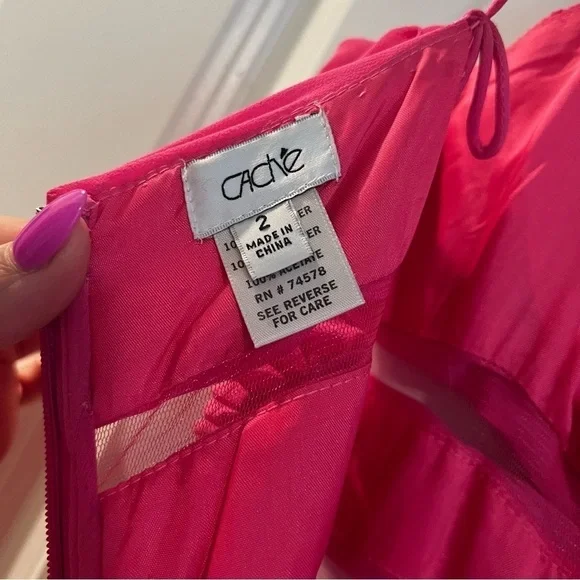 CACHÉ HIGH LOW DRESS SIZE 2 - Picture 6 of 6